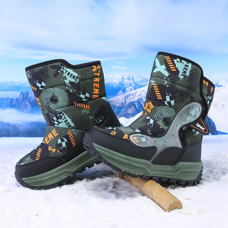 Детские теплые бархатные утепленные хлопковые ботинки, зима 2024, водонепроницаемые уличные прогулочные кроссовки на нескользящей резиновой подошве, зимние ботинки для мальчиков
Детские теплые бархатные утепленные хлопковые ботинки, зима 2024, водонепроницаемые уличные прогулочные кроссовки на нескользящей резиновой подошве, зимние ботинки для мальчиков