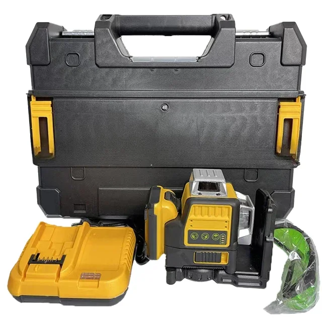 Super Cheap industrial laser level 12 lines 3d self-leveling 360 lithium battery green beams nivel laser Rotary laser level
Super Cheap industrial laser level 12 lines 3d self-leveling 360 lithium battery green beams nivel laser Rotary laser level