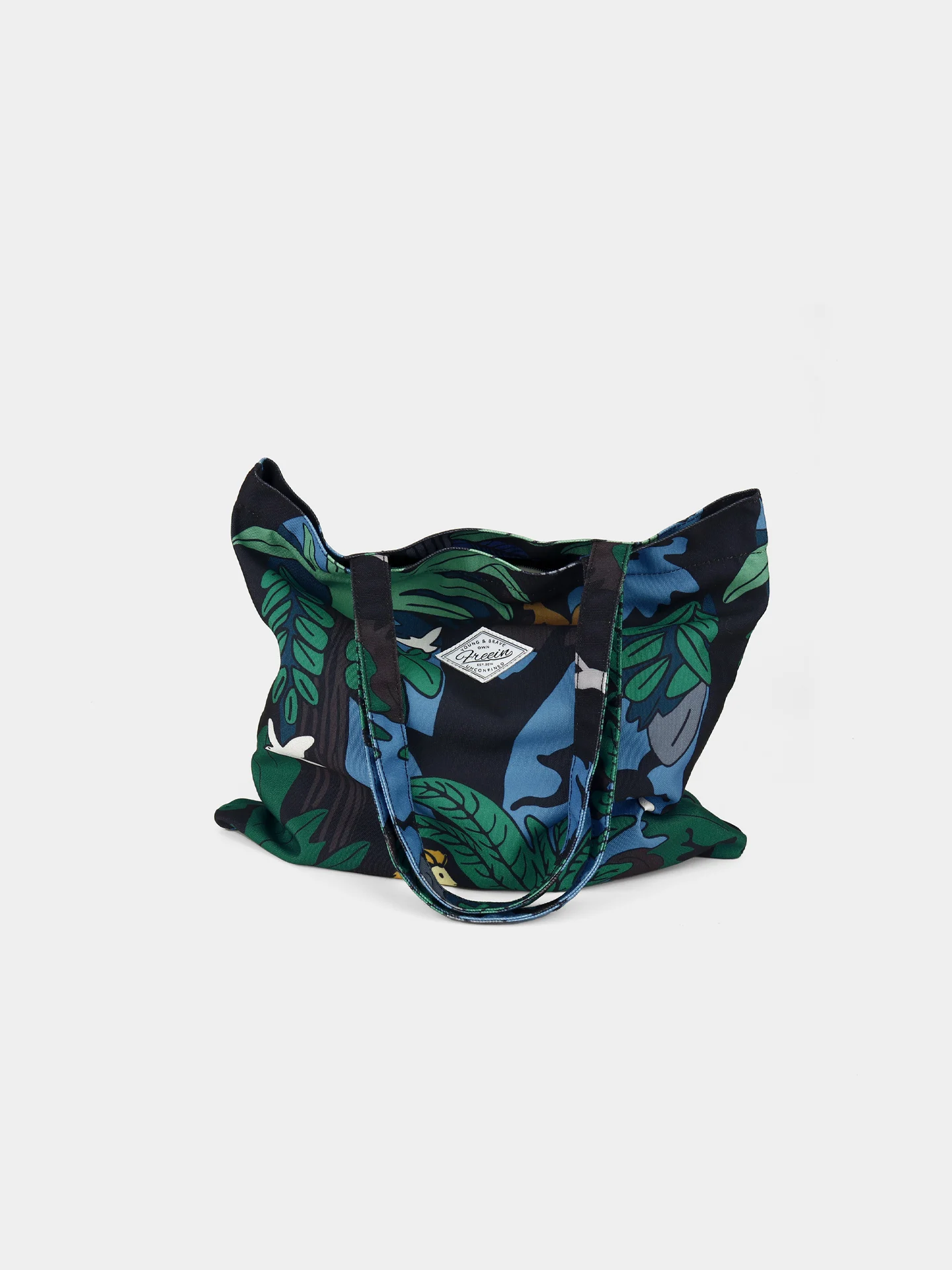 Freein Original Forest Animal Print Canvas Tote Bag Women's Artistic Laptop Bag Relaxed Feel Single Shoulder Bag Computer Bag
Freein Original Forest Animal Print Canvas Tote Bag Women's Artistic Laptop Bag Relaxed Feel Single Shoulder Bag Computer Bag