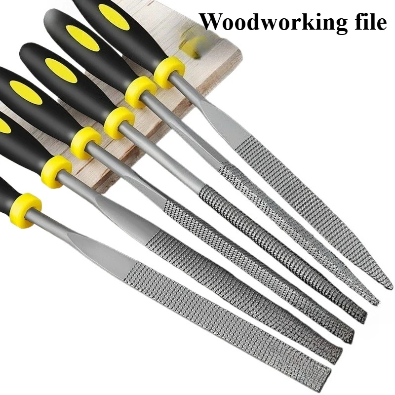 Woodworking File, Small Wood File, Coarse Tooth Assorted Thumper Flat Semicircle, Hard Wood Sanding Tool Set
Woodworking File, Small Wood File, Coarse Tooth Assorted Thumper Flat Semicircle, Hard Wood Sanding Tool Set