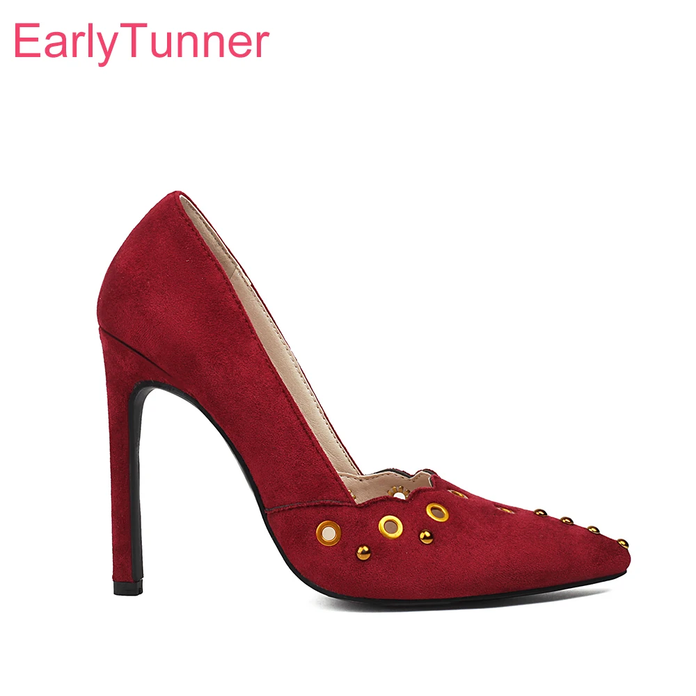 Spring New Elegant Red Black Women Wedding Pumps Hot High Stiletto Heels Lady Bridal Shoes Plus Big Size 43 45 48
Spring New Elegant Red Black Women Wedding Pumps Hot High Stiletto Heels Lady Bridal Shoes Plus Big Size 43 45 48