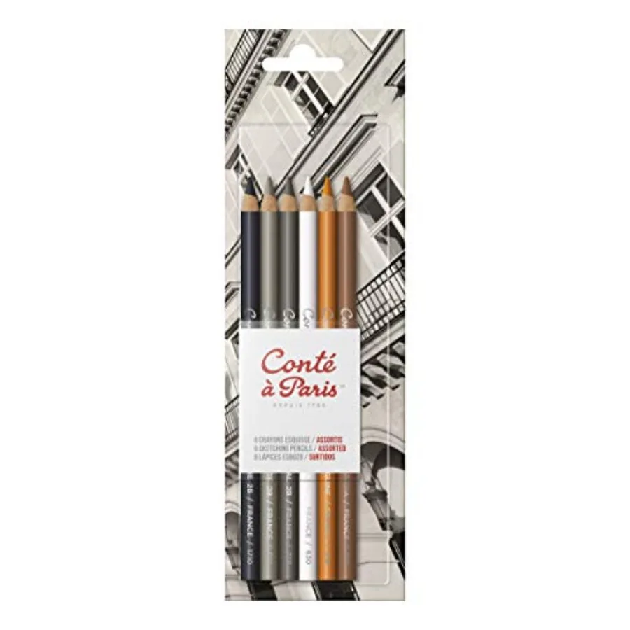 6-Count Sketching Pencils Set
6-Count Sketching Pencils Set