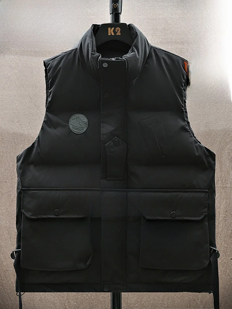 MoChao Men's Thiened Warmth Resistant Vest Autumn Winter New Sle Loose Fit Versatile oulder Pad Jaet for Large Size
MoChao Men's Thiened Warmth Resistant Vest Autumn Winter New Sle Loose Fit Versatile oulder Pad Jaet for Large Size