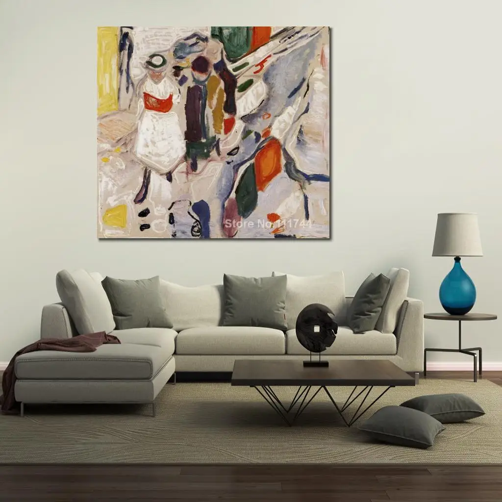 Abstract Canvas Art Children in The Street Edvard Munch Paintings for Sale Room Decor Handmade High Quality
Abstract Canvas Art Children in The Street Edvard Munch Paintings for Sale Room Decor Handmade High Quality