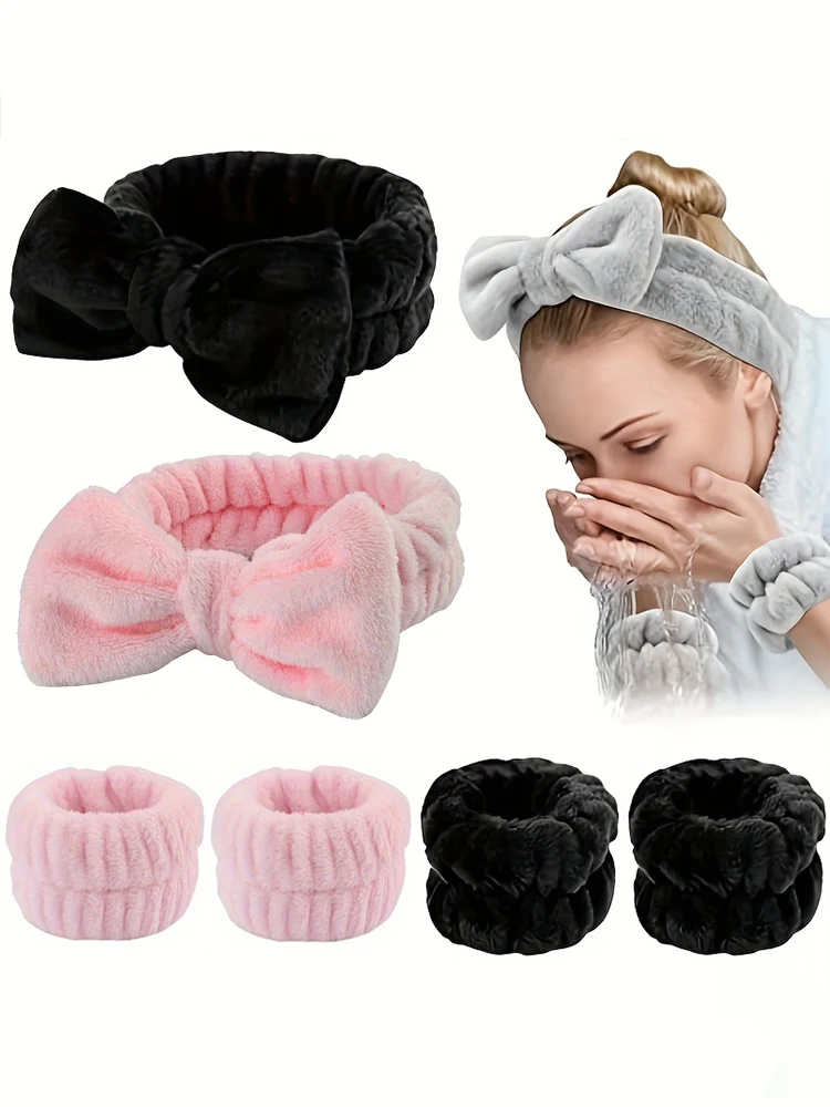 Fashionable and convenient spa headband, makeup headband, cleaning headband, as well as hair accessory sets for women and girls
Fashionable and convenient spa headband, makeup headband, cleaning headband, as well as hair accessory sets for women and girls