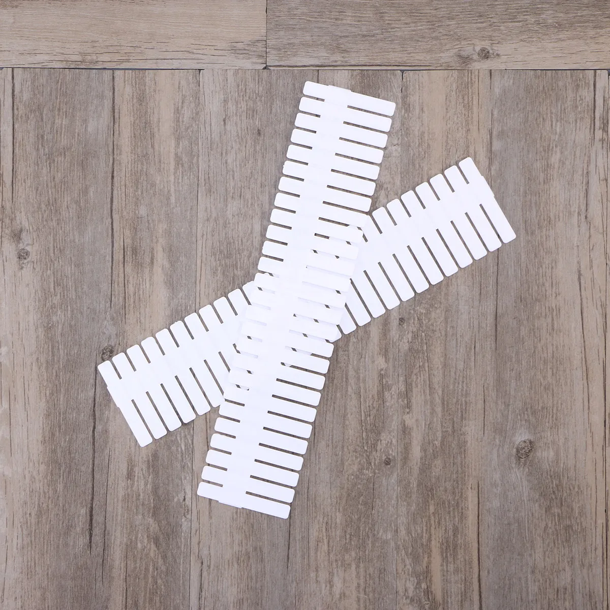 8Pcs Drawer Organizer Dividers DIY Adjustable for Kitchen Bathroom Bedroom Office Clothes Underwear Storage 32.2x7cm White
8Pcs Drawer Organizer Dividers DIY Adjustable for Kitchen Bathroom Bedroom Office Clothes Underwear Storage 32.2x7cm White