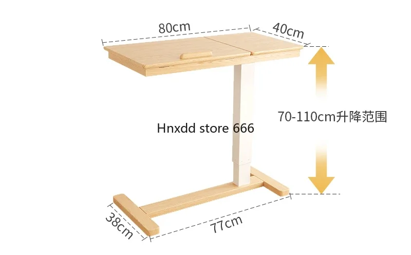 Столик-кровать из массива дерева с колесами, съемный подъемный столик для ноутбука
Столик-кровать из массива дерева с колесами, съемный подъемный столик для ноутбука