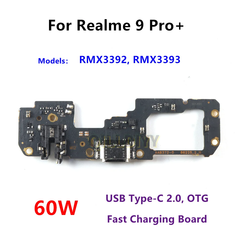 USB Charging Dock Board Charger Port Connector Flex Cable For Realme 9 Pro+ Pro Plus Repair Parts Microphone Module
USB Charging Dock Board Charger Port Connector Flex Cable For Realme 9 Pro+ Pro Plus Repair Parts Microphone Module