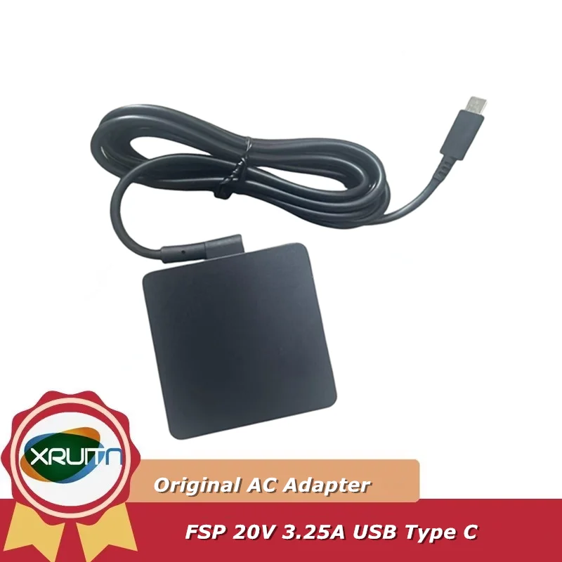 Genuine FSP 20V 3.25A 65W FSP065-A1BR3 USB Type C AC Power Adapter Charger For Intel NUC M15 15.6" Laptop Power Supply
Genuine FSP 20V 3.25A 65W FSP065-A1BR3 USB Type C AC Power Adapter Charger For Intel NUC M15 15.6" Laptop Power Supply
