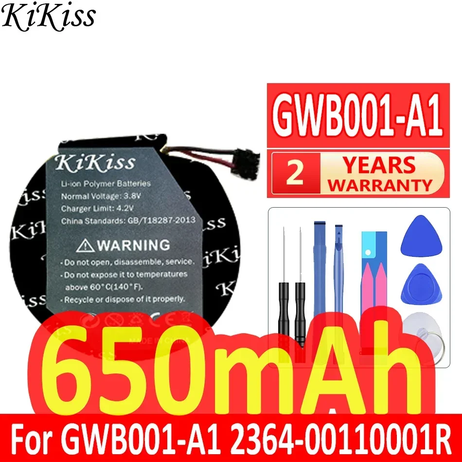 High-Capacity Smartwatch Battery High-Efficiency For Smart Watch GWB001-A1 2364-00110001R 650mAh
High-Capacity Smartwatch Battery High-Efficiency For Smart Watch GWB001-A1 2364-00110001R 650mAh