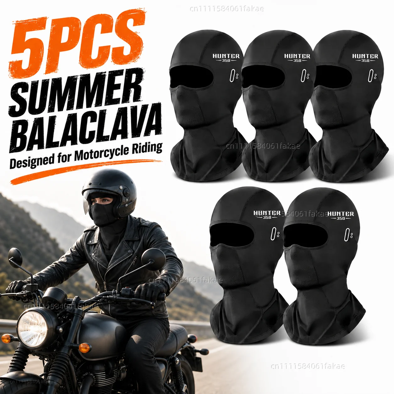 5PCS Motorcycle Balaclava Summer UV Protection Glasses Face Breathable Hole FOR Royal Enfield Hunter 350 2022-2026 Riding Gear
5PCS Motorcycle Balaclava Summer UV Protection Glasses Face Breathable Hole FOR Royal Enfield Hunter 350 2022-2026 Riding Gear