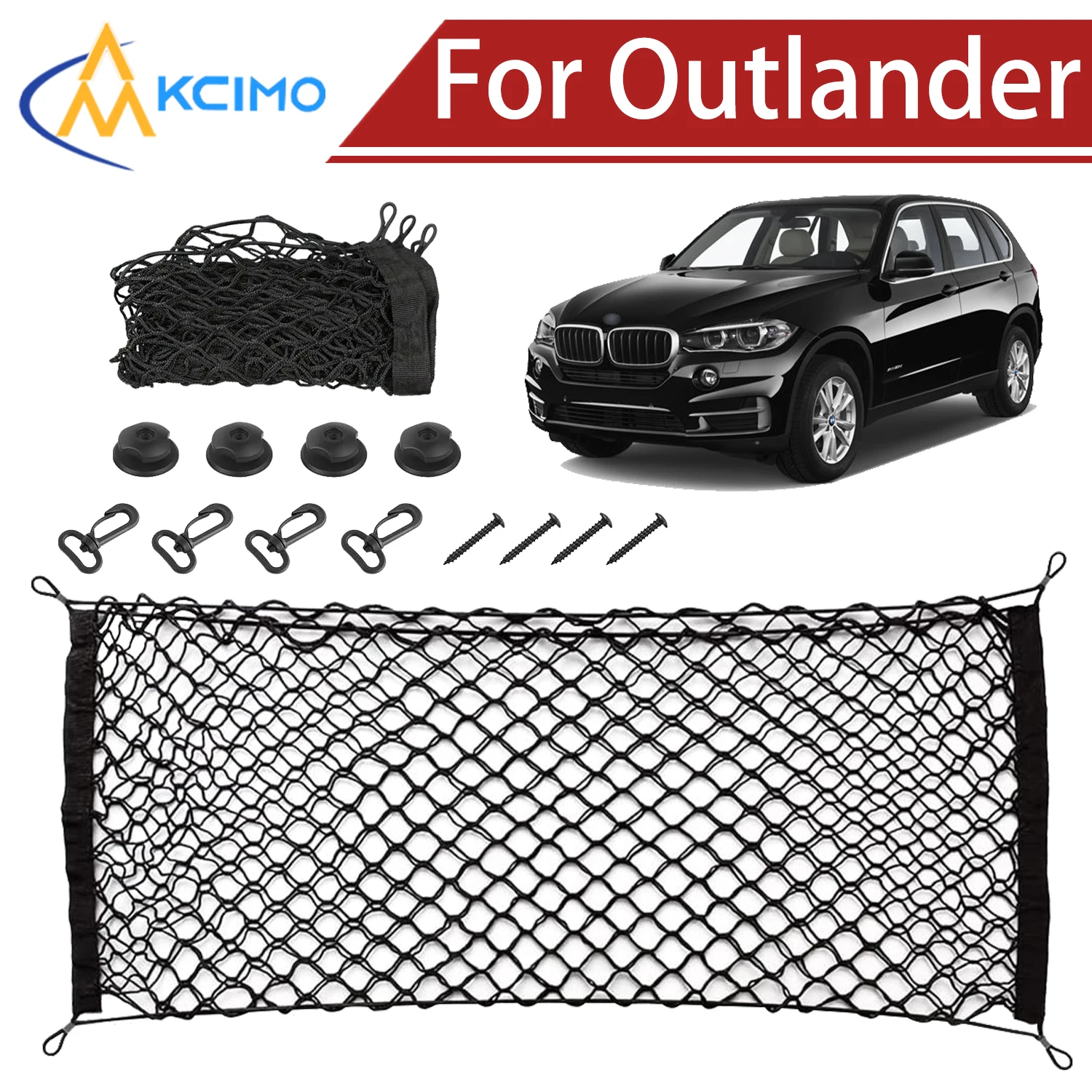 For Mitsubishi Outlander 2001-2025 Cargo Net Trunk Organizer, Elastic Mesh Storage Net Car Accessories Storage Belt Hook
For Mitsubishi Outlander 2001-2025 Cargo Net Trunk Organizer, Elastic Mesh Storage Net Car Accessories Storage Belt Hook