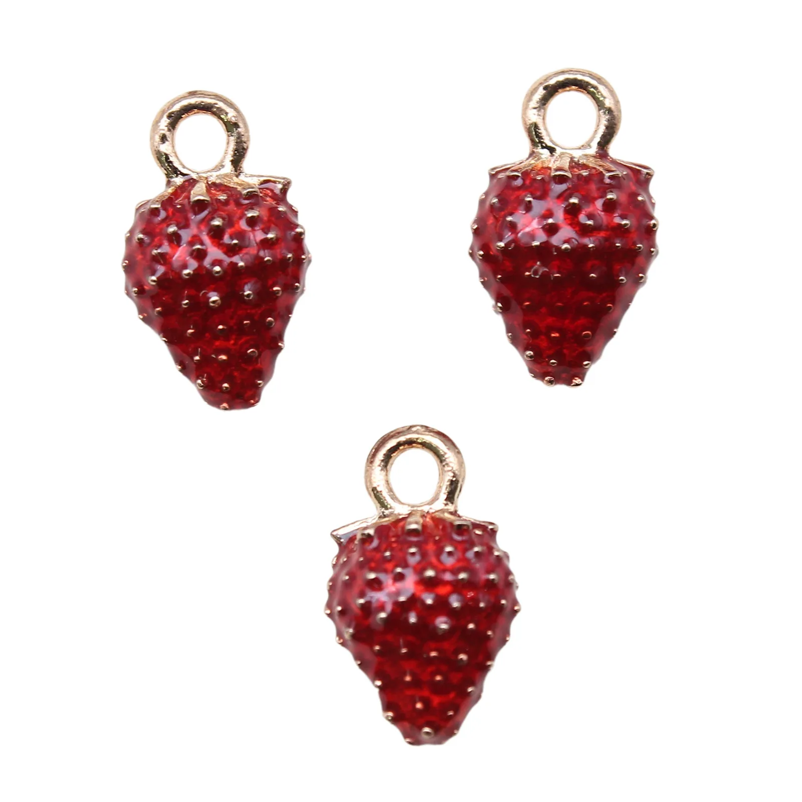 2PCS 15x9mm Korean DIY 3D Strawberry Oil Drop Bracelet Earrings Pendant Accessories
2PCS 15x9mm Korean DIY 3D Strawberry Oil Drop Bracelet Earrings Pendant Accessories