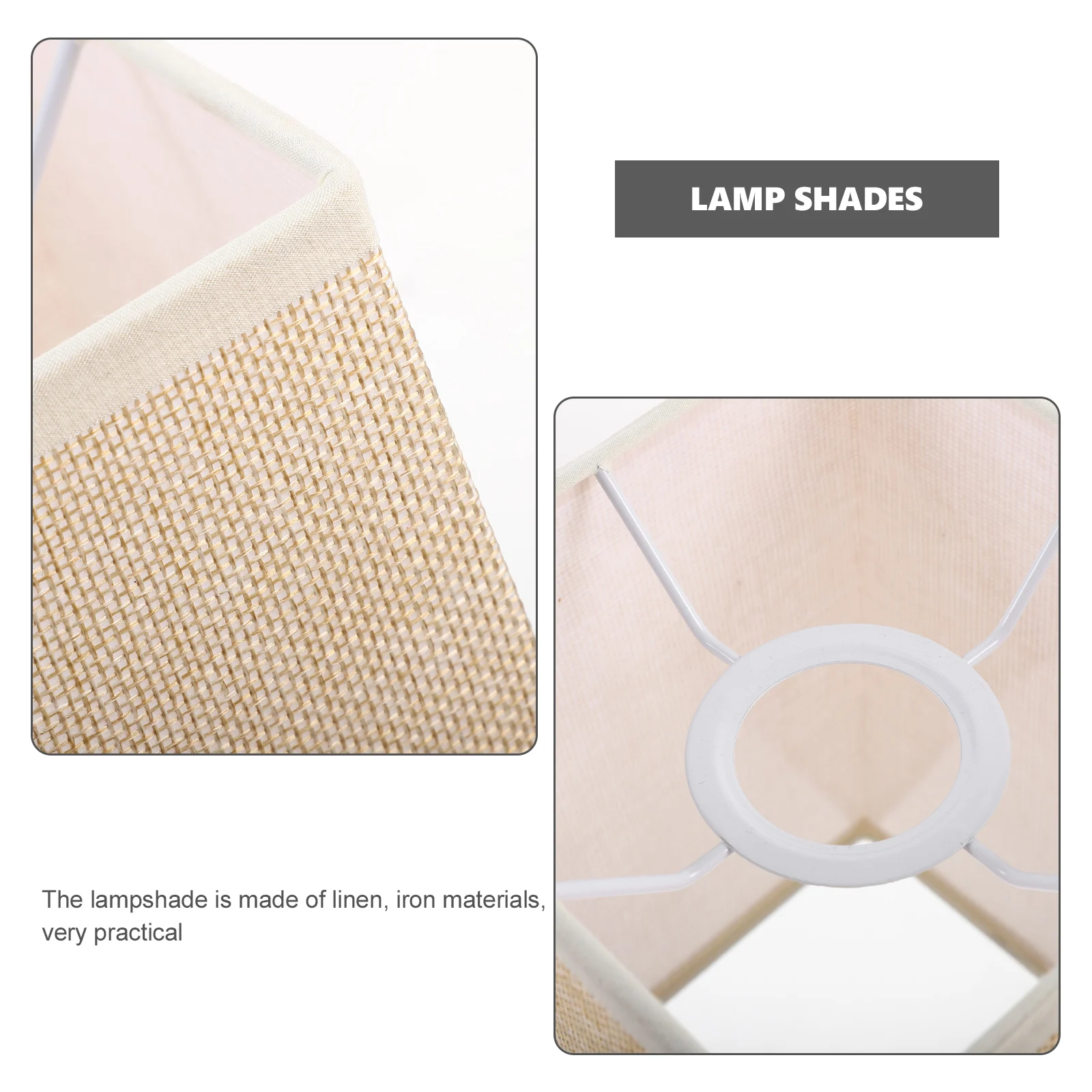 Bell Shaped Square Lampshade Shades for Floor Indoor Linen Lighting Fixtures Replacement
Bell Shaped Square Lampshade Shades for Floor Indoor Linen Lighting Fixtures Replacement