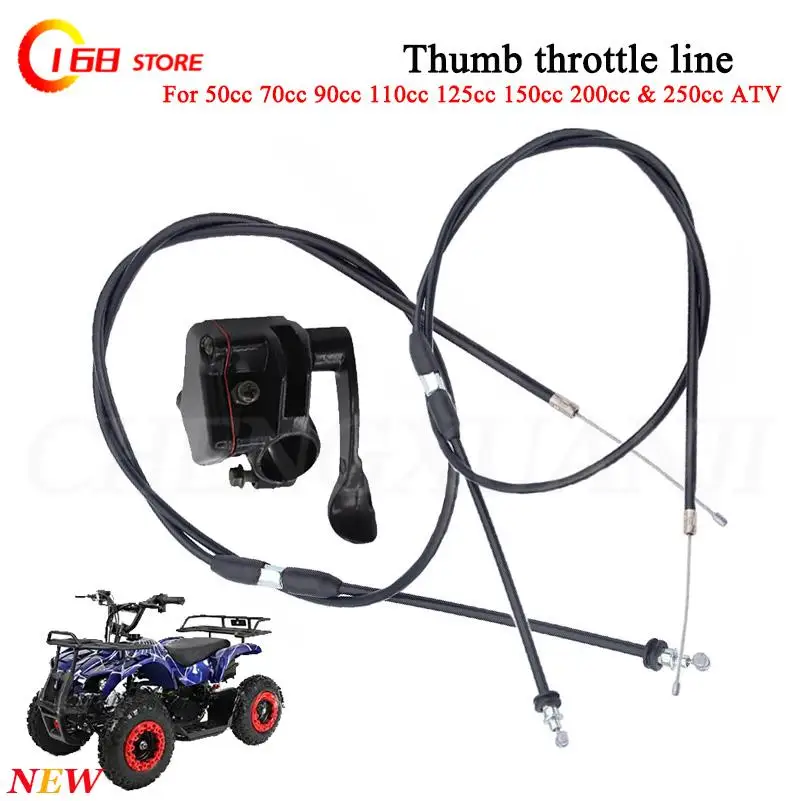 For Motorcycle ATV Four-Wheel ATV Accessories 50-250cc 22mm Throttle Lever Thumb Controller Thumb Oiler Throttle Cable Handle
For Motorcycle ATV Four-Wheel ATV Accessories 50-250cc 22mm Throttle Lever Thumb Controller Thumb Oiler Throttle Cable Handle
