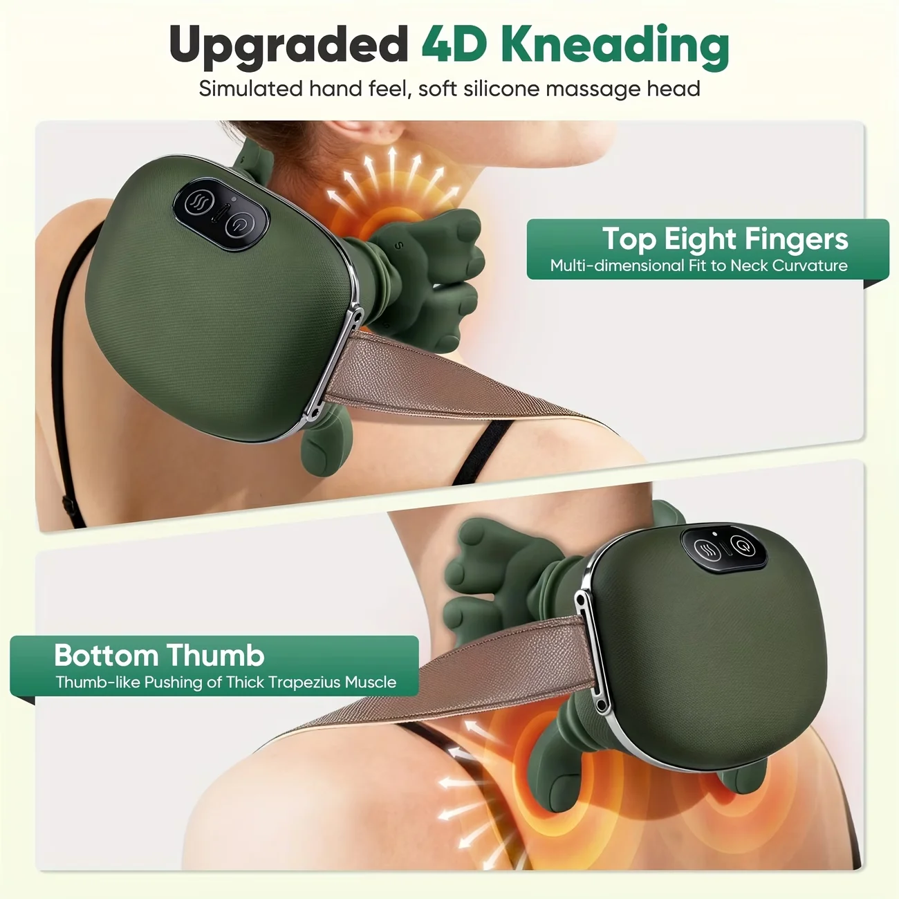 1PC Simulated Human Shoulder and Neck Massager, Multi-functional USB Charging, Ideal for Christmas Gifts
1PC Simulated Human Shoulder and Neck Massager, Multi-functional USB Charging, Ideal for Christmas Gifts