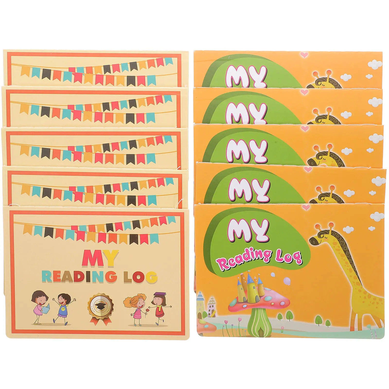 10Pcs Children Reading Log Books English Writing Bankbook Portable Compact Size Encourages Regular Reading Habits Educational
10Pcs Children Reading Log Books English Writing Bankbook Portable Compact Size Encourages Regular Reading Habits Educational