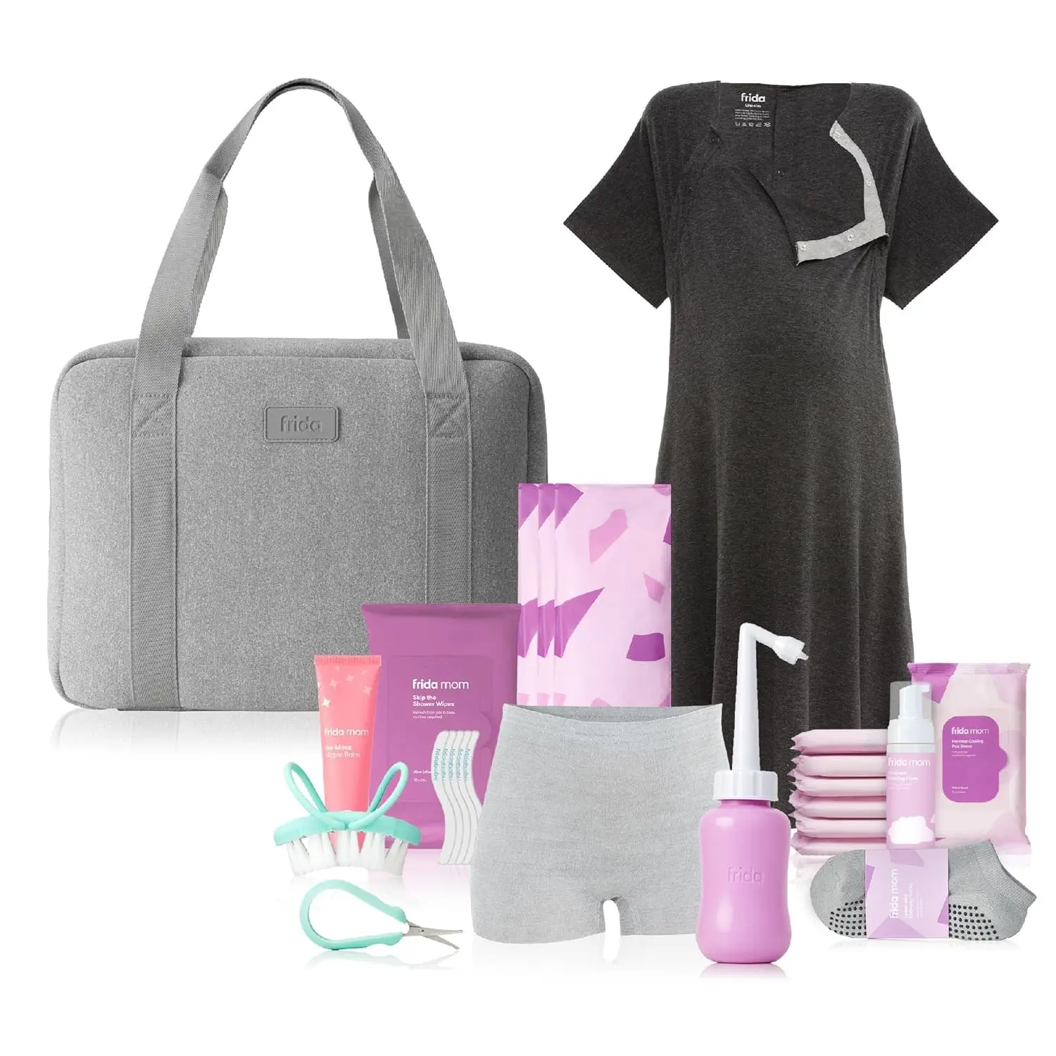 30pc Pre-Packed Hospital & Diaper Bag Essentials Gift Set, Includes Labor, Postpartum, & Newborn Grooming Kit in One, Easy
30pc Pre-Packed Hospital & Diaper Bag Essentials Gift Set, Includes Labor, Postpartum, & Newborn Grooming Kit in One, Easy