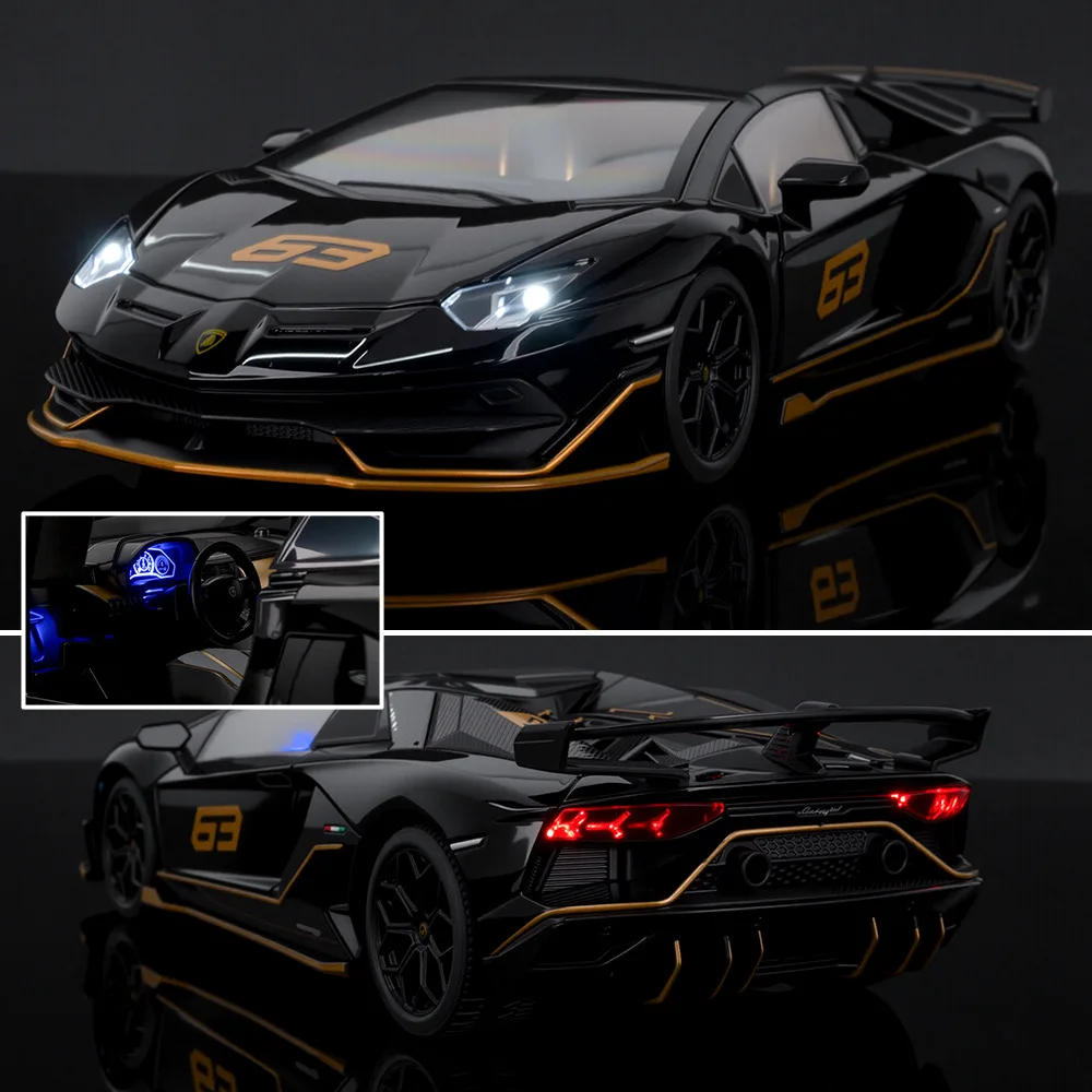 Simulation 1 :24 Genuine Rambo Svj63 Alloy Sports Car Model Ornament Toy Wholesale Delivery
Simulation 1 :24 Genuine Rambo Svj63 Alloy Sports Car Model Ornament Toy Wholesale Delivery