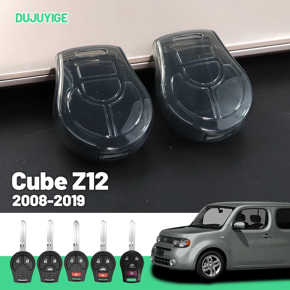 Clear TPU Car Key Case For Nissan Cube Z12 2008-2019 Key Fob Cover Protector Shell Auto Accessories 2014 2015 2016 2017 2018
Clear TPU Car Key Case For Nissan Cube Z12 2008-2019 Key Fob Cover Protector Shell Auto Accessories 2014 2015 2016 2017 2018