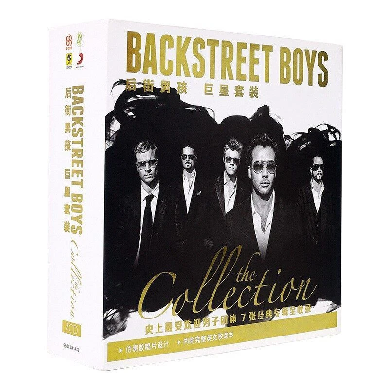 Pop Backstreet Boys Nick Carter Music CD The Collection Album I Want It That Way 7pcs Music Record Cosplay Soundtracks Box Set
Pop Backstreet Boys Nick Carter Music CD The Collection Album I Want It That Way 7pcs Music Record Cosplay Soundtracks Box Set