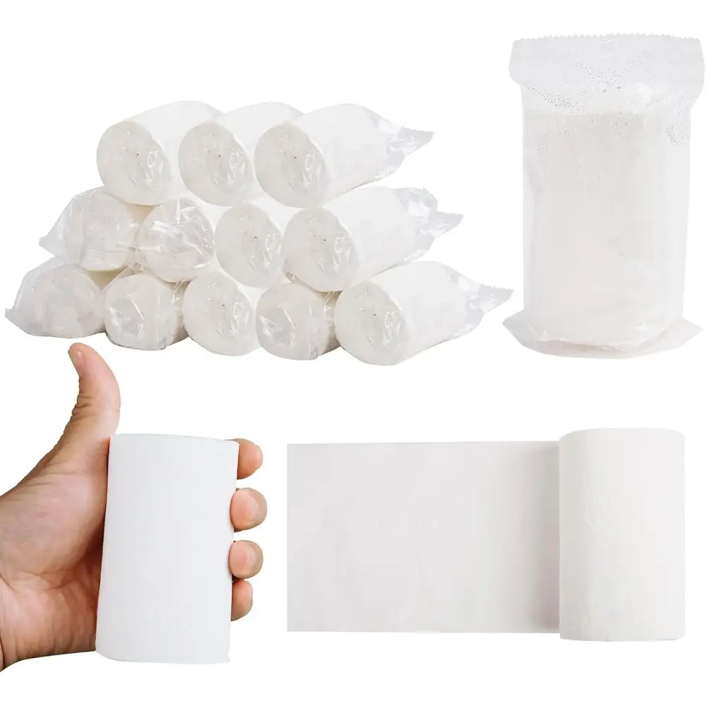 Portable Toilet Paper Rolls - 12 Pack, Individually Wrapped Tissue for Camping, Hiking, Outdoor Adventures, Waterproof Bathroom
Portable Toilet Paper Rolls - 12 Pack, Individually Wrapped Tissue for Camping, Hiking, Outdoor Adventures, Waterproof Bathroom