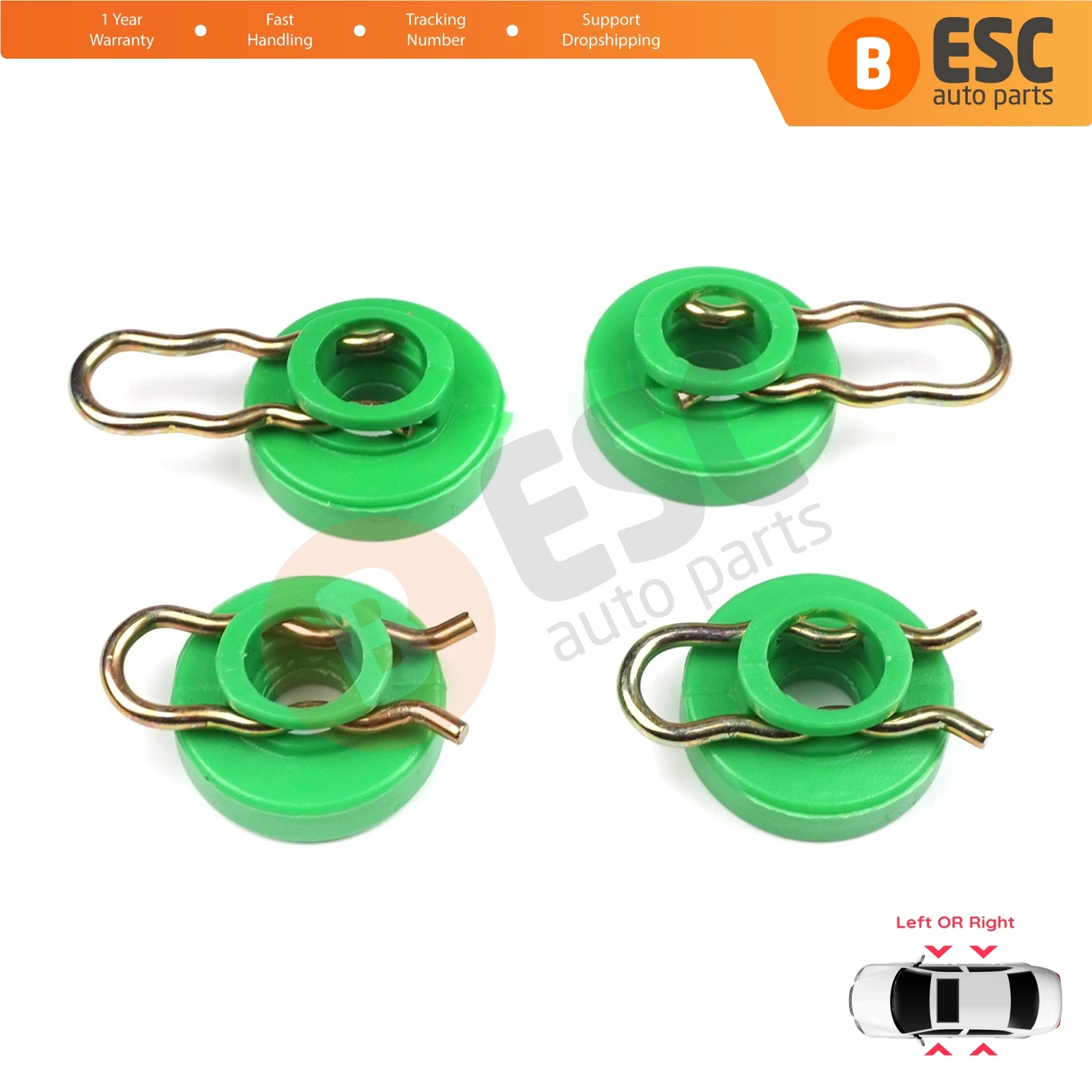 EWR5174 Window Regulator Sliding Roller Clips for Saab 9-3 9-5 MK1 900 MK2 Volvo 740 850 940 960 S70 S90 V70 V90 XC70 1 4493433
EWR5174 Window Regulator Sliding Roller Clips for Saab 9-3 9-5 MK1 900 MK2 Volvo 740 850 940 960 S70 S90 V70 V90 XC70 1 4493433