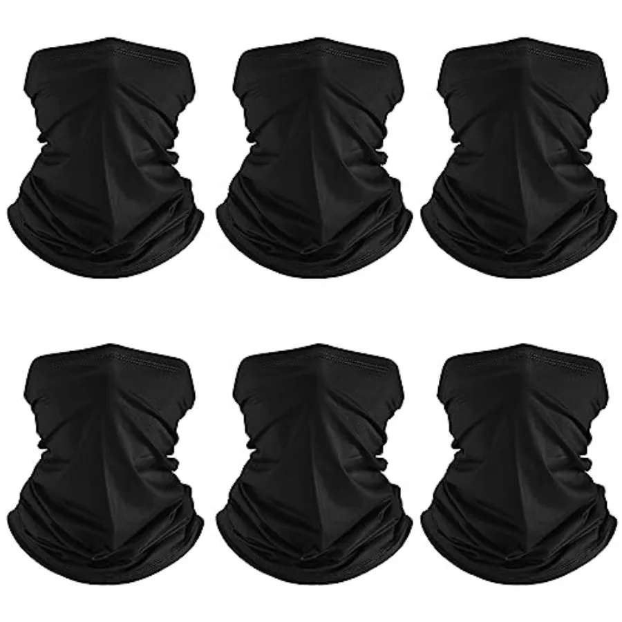 Geyoga 6 Pieces Summer UV Protection Cooling Neck Gaiter Face Clothing Neck Gaiter Mask Scarf Sunscreen Breathable Bandana
Geyoga 6 Pieces Summer UV Protection Cooling Neck Gaiter Face Clothing Neck Gaiter Mask Scarf Sunscreen Breathable Bandana