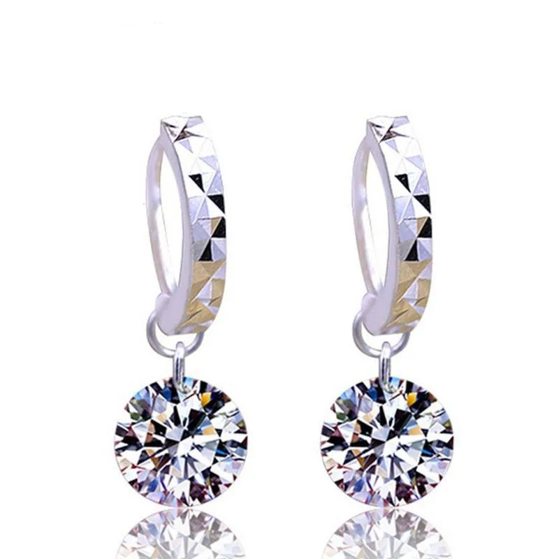 Hot Sale Romantic Jewelry Drop Earrings For Wedding Elegant 925 Sterling Silver Needle AAA Cubic Zirconia Stone Female Brincos
Hot Sale Romantic Jewelry Drop Earrings For Wedding Elegant 925 Sterling Silver Needle AAA Cubic Zirconia Stone Female Brincos