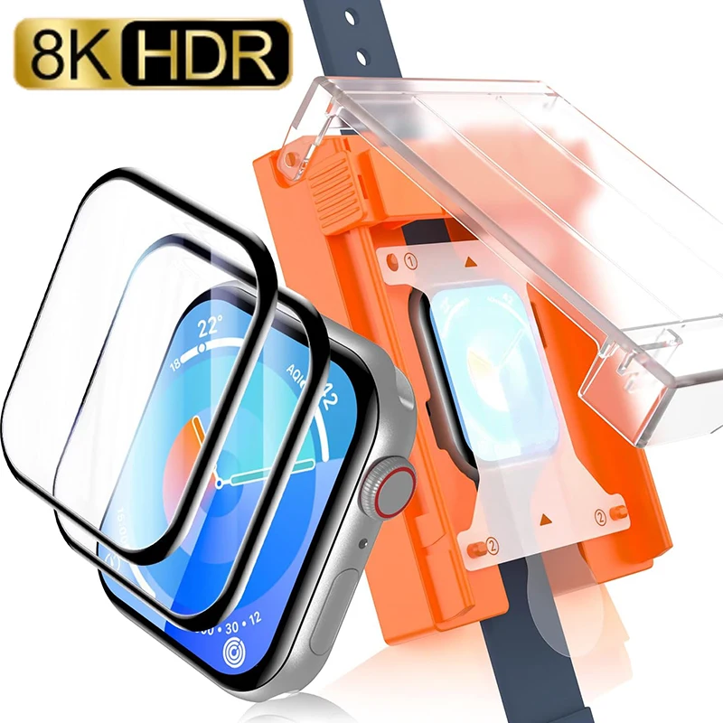 Для Apple Watch S10 S11 Ultra Ultra2 Ultra3 HD прозрачная защитная пленка для экрана, простая в установке для iWatch 42/46/49 мм, защитная мягкая пленка
Для Apple Watch S10 S11 Ultra Ultra2 Ultra3 HD прозрачная защитная пленка для экрана, простая в установке для iWatch 42/46/49 мм, защитная мягкая пленка