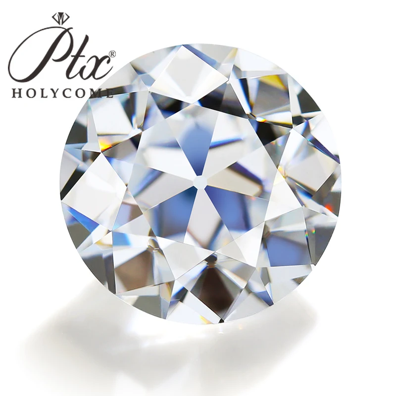 PTX Round 100%Moissanite D White Loose Gemstone European Cut VVS1 Excellent Pass Diamond Tester Stone For Women Jewelry Making
PTX Round 100%Moissanite D White Loose Gemstone European Cut VVS1 Excellent Pass Diamond Tester Stone For Women Jewelry Making