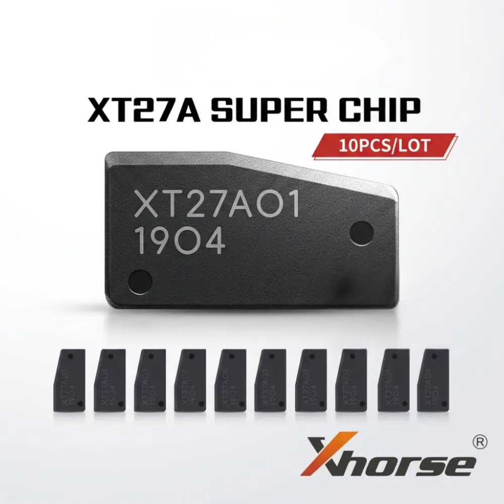 Xhorse VVDI XT27A Super Chip Transponder Support Rewrite 10pcs/lot For ID46/40/43/4D/8C/8A/T3/47
Xhorse VVDI XT27A Super Chip Transponder Support Rewrite 10pcs/lot For ID46/40/43/4D/8C/8A/T3/47