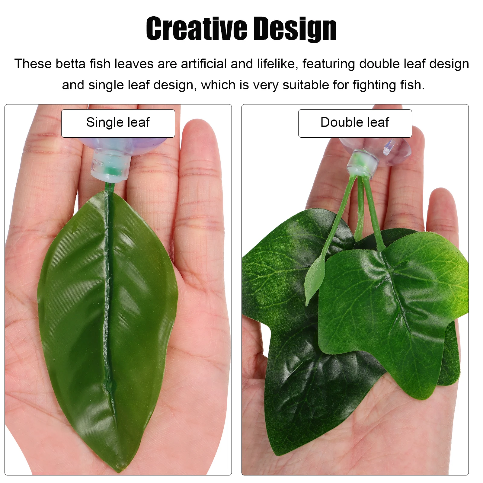 8pcs Betta Fish Leaf Hammock Lifelike Plants Decor Accessories for Aquarium Home Office Safe Durable Plastic Easy Installation
8pcs Betta Fish Leaf Hammock Lifelike Plants Decor Accessories for Aquarium Home Office Safe Durable Plastic Easy Installation