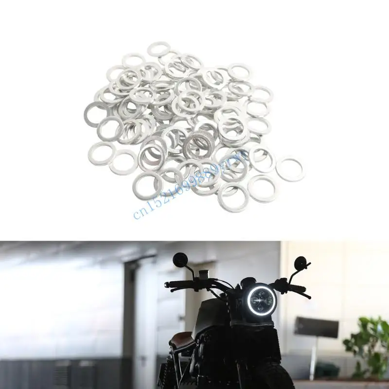 6XDB 50pcs Oil Drain Plug Gasket Oil Drain Plugs Auto Accessory Washer Gasket
6XDB 50pcs Oil Drain Plug Gasket Oil Drain Plugs Auto Accessory Washer Gasket