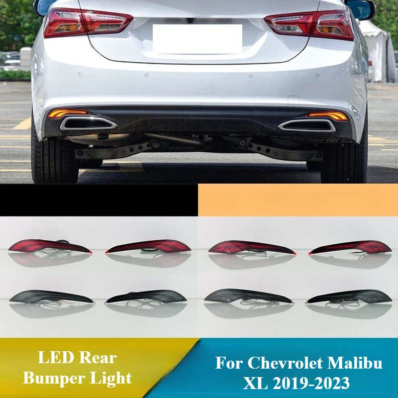 For Chevrolet Malibu XL 2019-2023 2Pcs LED Rear Bumper Light Reflector Rear Fog Lamp DRL With Dynamic Turn Signal Brake Lights
For Chevrolet Malibu XL 2019-2023 2Pcs LED Rear Bumper Light Reflector Rear Fog Lamp DRL With Dynamic Turn Signal Brake Lights