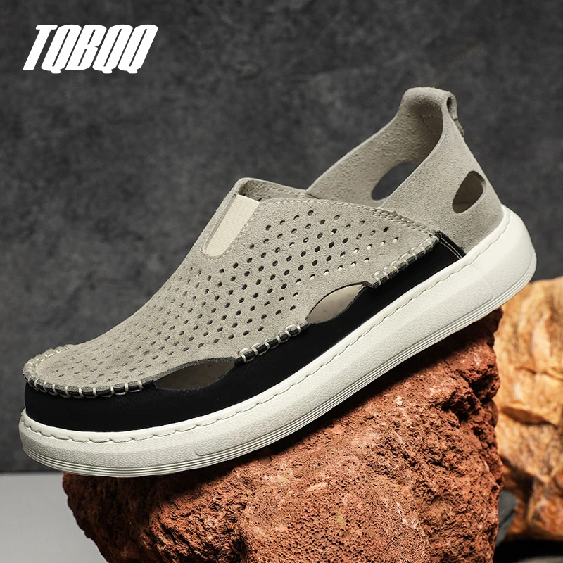 Men's Fashion Leisure Sandals Male Summer Breathable Trendy Canvas Casual Shoes Lightweight and Comfortable Wide Toe Shoes
Men's Fashion Leisure Sandals Male Summer Breathable Trendy Canvas Casual Shoes Lightweight and Comfortable Wide Toe Shoes