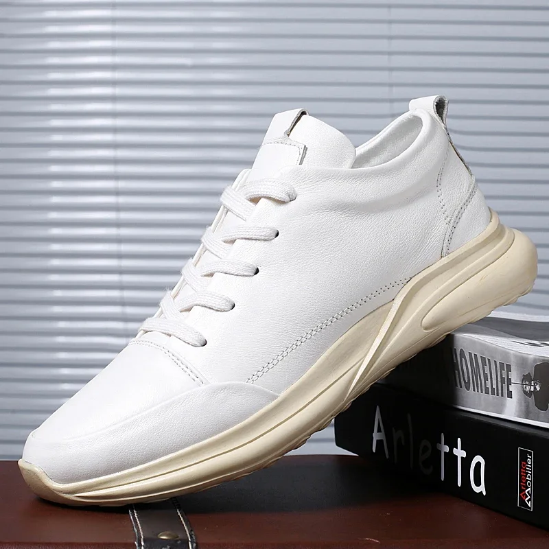 Genuine Leather Man Casual Sneakers Brand Casual Sneakers Men Comfortable Walking Shoes For Mens Black Men Lace Up Sneakers
Genuine Leather Man Casual Sneakers Brand Casual Sneakers Men Comfortable Walking Shoes For Mens Black Men Lace Up Sneakers
