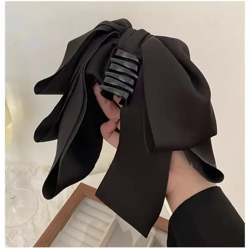 New Lady Bow Hair Ornament French High Ponytail Girl Simple Hair Accessory Sweet and Cute Princess Tiara Half-tied Hair
New Lady Bow Hair Ornament French High Ponytail Girl Simple Hair Accessory Sweet and Cute Princess Tiara Half-tied Hair