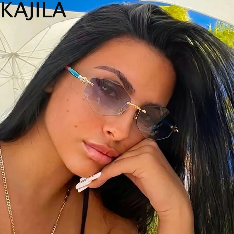 Small Frame Hexagon Rimless Punk Sunglasses Women 2026 Luxury Brand Polygon Steampunk Sun Glasses For Male Retro Fashion Eyewear
Small Frame Hexagon Rimless Punk Sunglasses Women 2026 Luxury Brand Polygon Steampunk Sun Glasses For Male Retro Fashion Eyewear