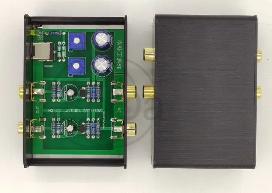 Третья версия готового гармонического генератора H2V2.
Третья версия готового гармонического генератора H2V2.