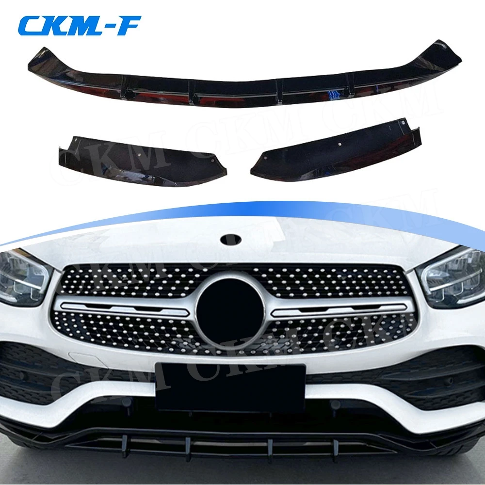 for Benz GLC X253 GLC200 260 300 2020-2022 ABS Gloss Black Car Front Bumper Lip Spoiler Bumper Canard Lip Splitter Body Kits
for Benz GLC X253 GLC200 260 300 2020-2022 ABS Gloss Black Car Front Bumper Lip Spoiler Bumper Canard Lip Splitter Body Kits