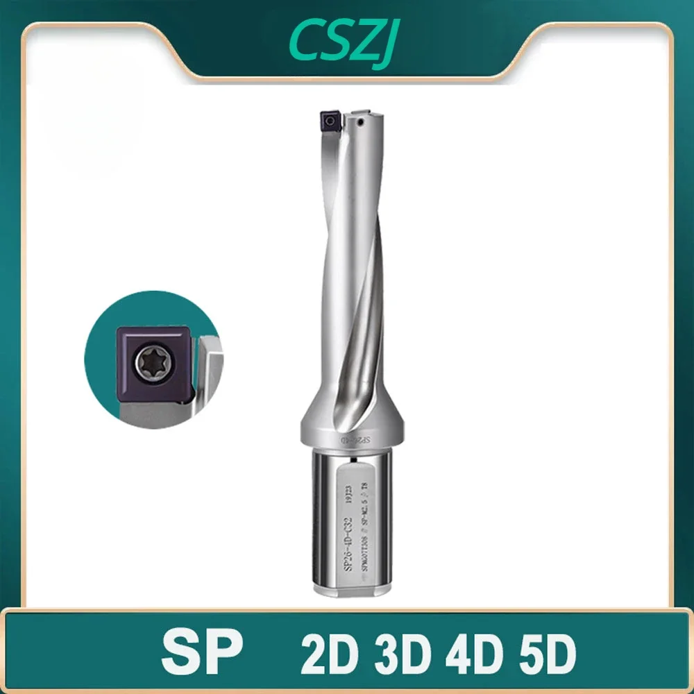 SP Series Drill Bites Insert Drill Metal Drill Bits 13mm-50mm Depth 2D 3D 4D Indexable
SP Series Drill Bites Insert Drill Metal Drill Bits 13mm-50mm Depth 2D 3D 4D Indexable