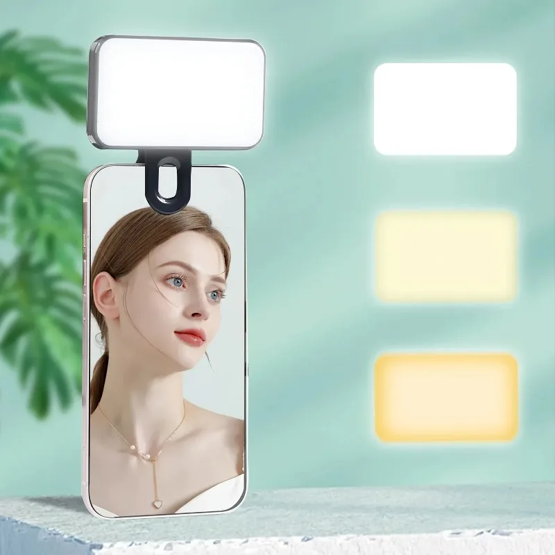 Selfie Fill Light – Mini Clip-on LED, Rechargeable, 3 Color Modes & Adjustable Brightness for Phones & Computers
Selfie Fill Light – Mini Clip-on LED, Rechargeable, 3 Color Modes & Adjustable Brightness for Phones & Computers