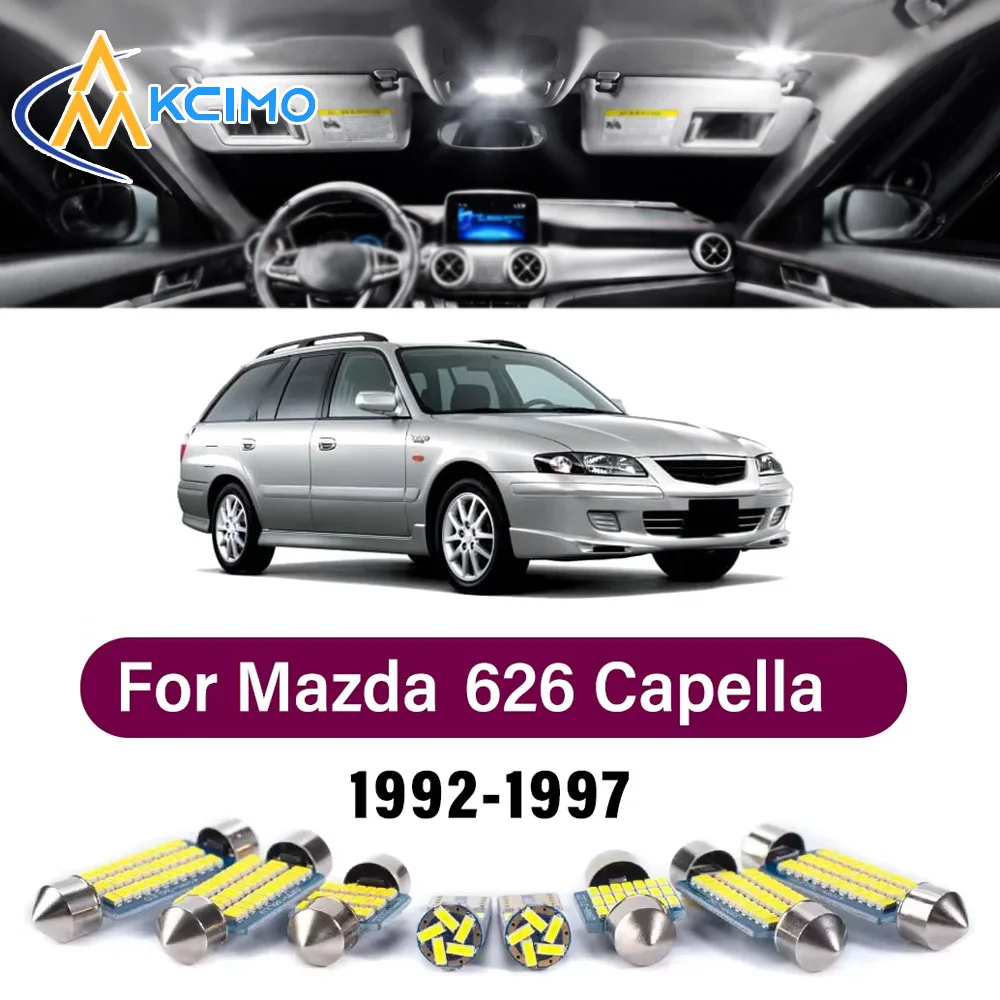 LED Interior Light Kit For Mazda 626 Capella 1992-1997 Dome Map Lamp White Blue Car Accessories Super Bright
LED Interior Light Kit For Mazda 626 Capella 1992-1997 Dome Map Lamp White Blue Car Accessories Super Bright