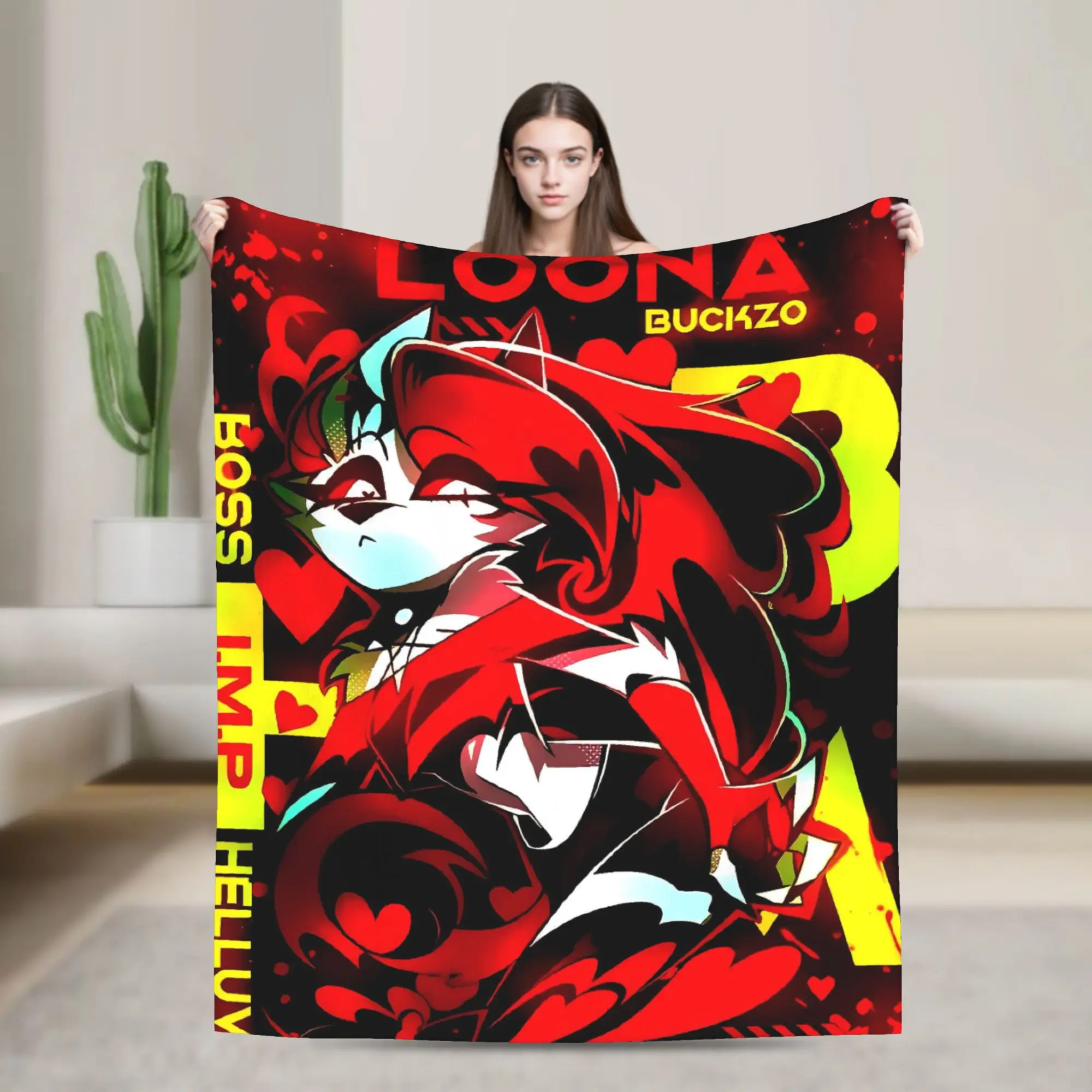 Helluva Boss Loona Blanket Picnic Flannel Throw Blanket For Couch Bed Warm Design Quality Bedspread Gift Idea
Helluva Boss Loona Blanket Picnic Flannel Throw Blanket For Couch Bed Warm Design Quality Bedspread Gift Idea