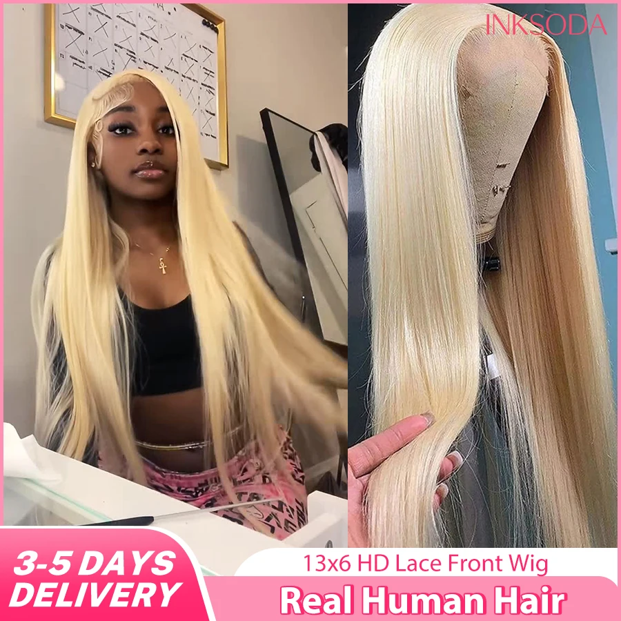 220% Density 16-36 Inch #613 Light Blonde Colored Bone Straight Frontal Wig With HD Transparent 13x6 13x4 Lace Front For Natural Look Human Hair Wigs For Women Pre Plucked 613 Light Blonde Colored Human Hair Wigs Straight Wig Human Hair Brazilian Hair
220% Density 16-36 Inch #613 Light Blonde Colored Bone Straight Frontal Wig With HD Transparent 13x6 13x4 Lace Front For Natural Look Human Hair Wigs For Women Pre Plucked 613 Light Blonde Colored Human Hair Wigs Straight Wig Human Hair Brazilian Hair