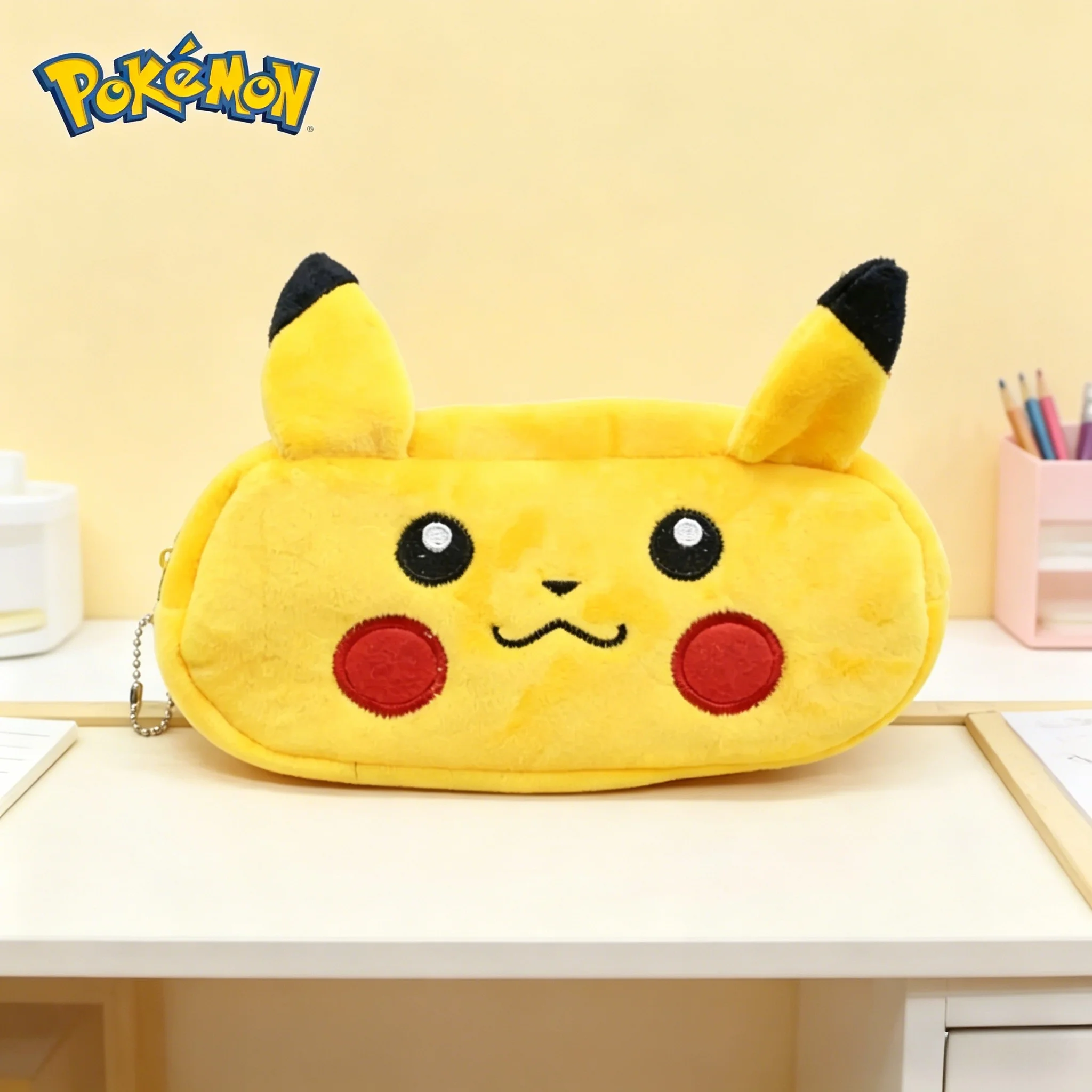 Pokemon Anime Pikachu Pencil Case Plush Pencil Boxes for Boys Girls Makeup Bag Pupil School Stationery Gift Supplies Kids Toys
Pokemon Anime Pikachu Pencil Case Plush Pencil Boxes for Boys Girls Makeup Bag Pupil School Stationery Gift Supplies Kids Toys