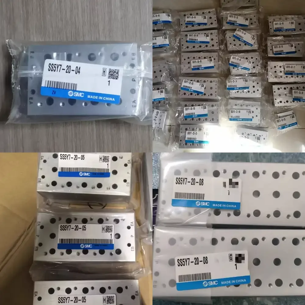 SMC Original Solenoid Valve Manifold Plate Base SS5Y7-20-02/03/04/05/06/07/08/09/10/12 Connection Valve Seat,Valve Plate
SMC Original Solenoid Valve Manifold Plate Base SS5Y7-20-02/03/04/05/06/07/08/09/10/12 Connection Valve Seat,Valve Plate