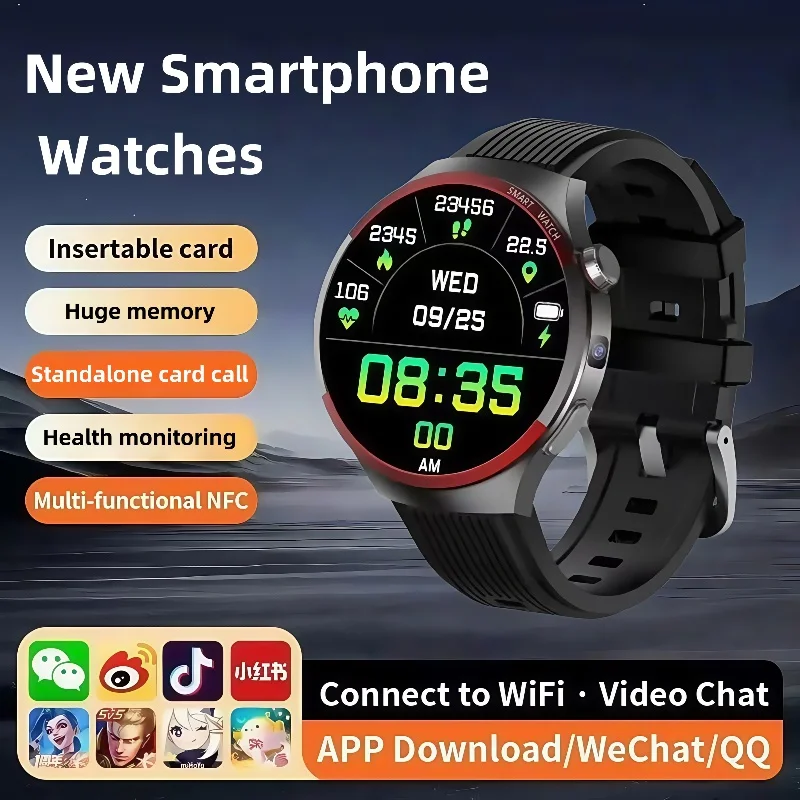 VP30 Pro Smartwatch – 128GB Storage, 4G , Android 10, 1.5" AMOLED, 1100mAh, IP68 Waterproof
VP30 Pro Smartwatch – 128GB Storage, 4G , Android 10, 1.5" AMOLED, 1100mAh, IP68 Waterproof