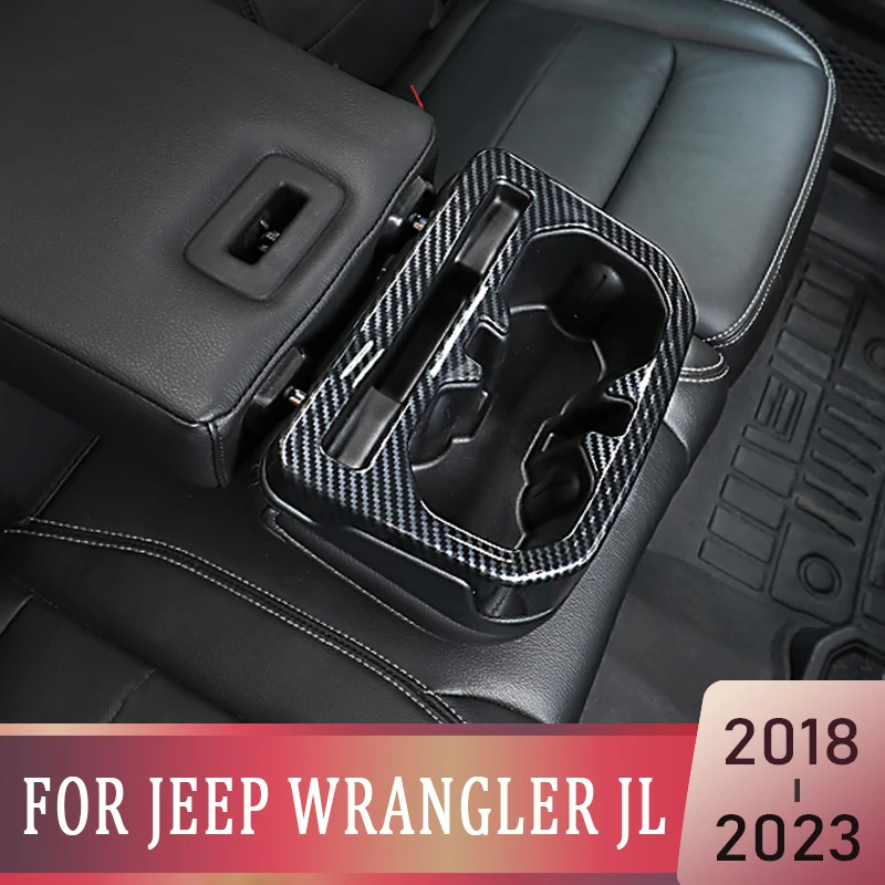 Car Front Row Water Cup Holder Frame Sticker For Jeep Wrangler JL 2018-2023 Cover Decoration Trim Accessories
Car Front Row Water Cup Holder Frame Sticker For Jeep Wrangler JL 2018-2023 Cover Decoration Trim Accessories